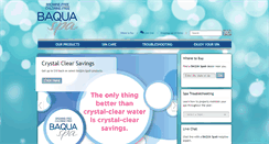 Desktop Screenshot of baquaspa.com